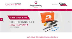 Desktop Screenshot of engineeringutilities.com